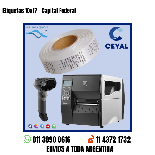 Etiquetas 10×17 – Capital Federal
