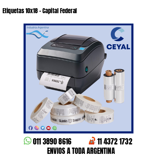 Etiquetas 10×18 – Capital Federal
