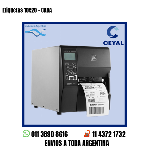 Etiquetas 10×20 – CABA