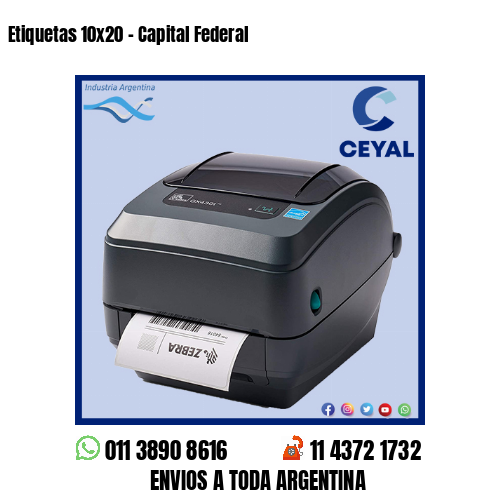Etiquetas 10×20 – Capital Federal