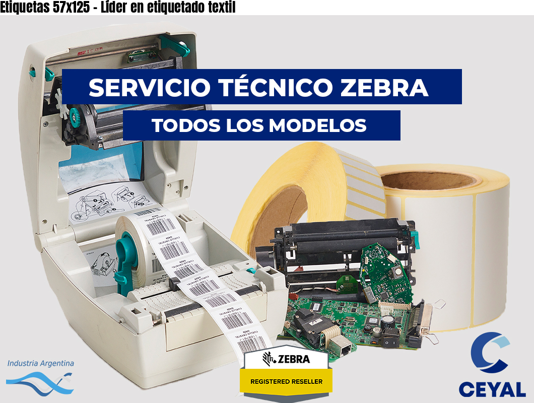 Etiquetas 57x125 - Líder en etiquetado textil