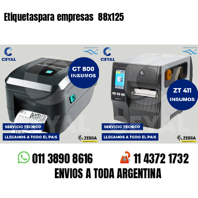 Etiquetaspara empresas 88x125