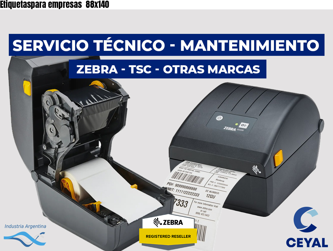 Etiquetaspara empresas  88×140