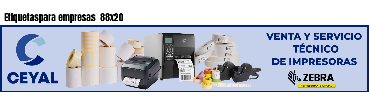 Etiquetaspara empresas 88x20