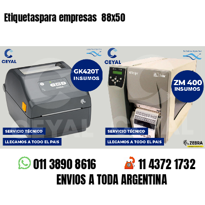 Etiquetaspara empresas 88x50