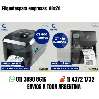 Etiquetaspara empresas 88x70