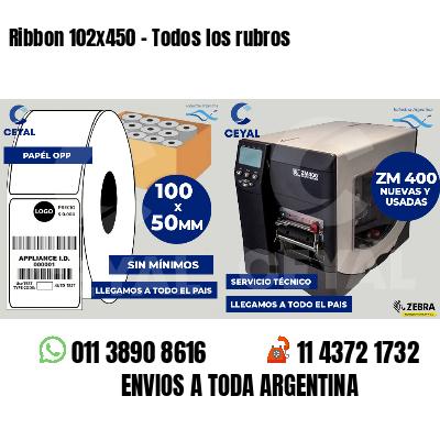 Ribbon 102x450 - Todos los rubros