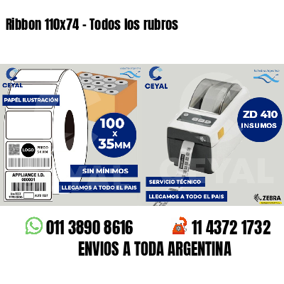 Ribbon 110x74 - Todos los rubros