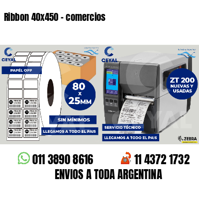 Ribbon 40x450 - comercios