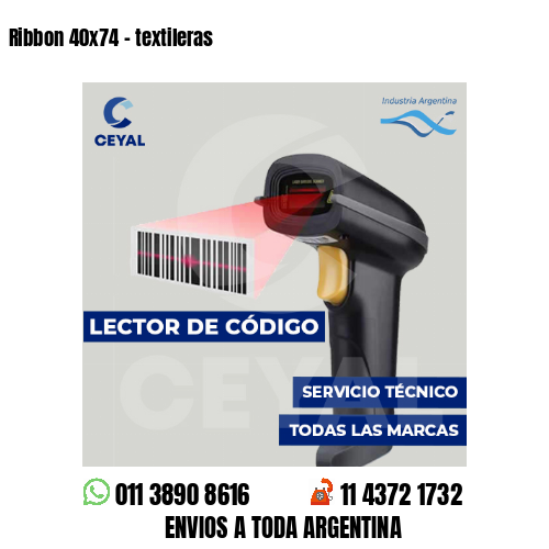Ribbon 40x74 - textileras