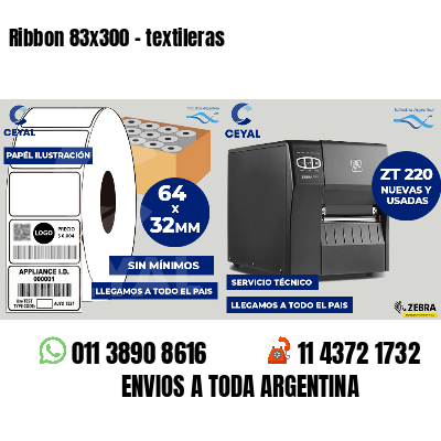 Ribbon 83x300 - textileras