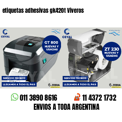 etiquetas adhesivas gk420t Viveros