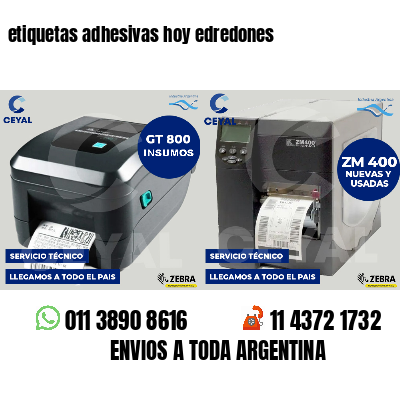 etiquetas adhesivas hoy edredones