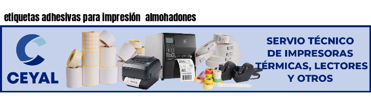 etiquetas adhesivas para impresión  almohadones