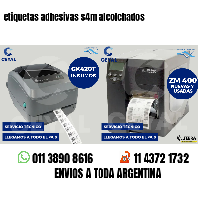 etiquetas adhesivas s4m alcolchados