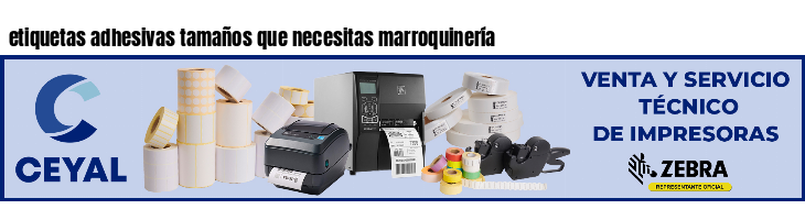 etiquetas adhesivas tamaños que necesitas marroquinería
