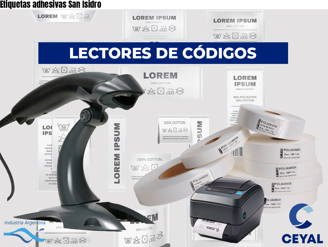 Etiquetas adhesivas San Isidro