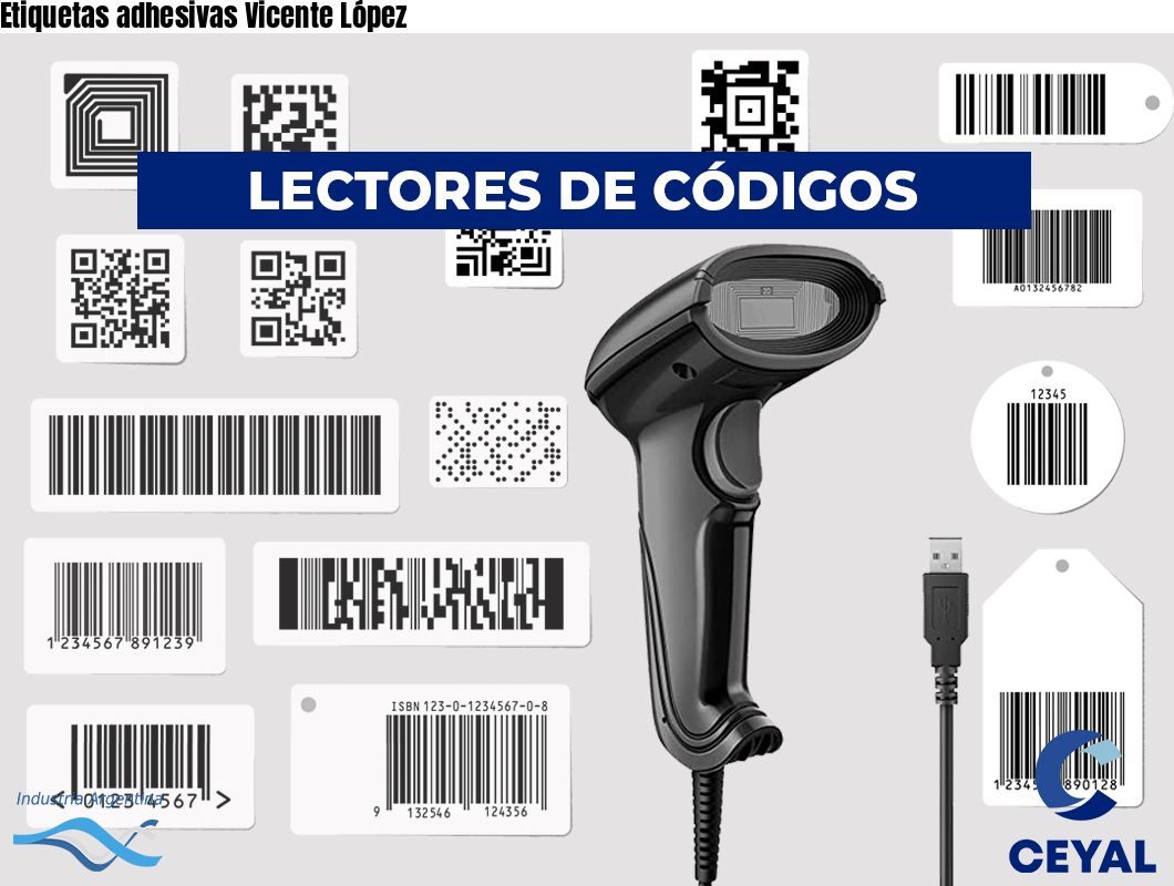 Etiquetas adhesivas Vicente López