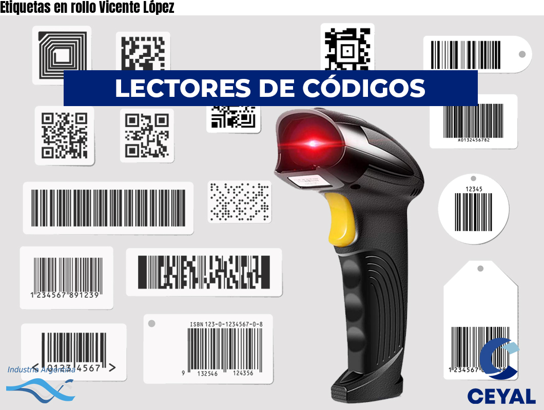 Etiquetas en rollo Vicente López