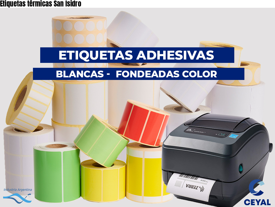Etiquetas térmicas San Isidro