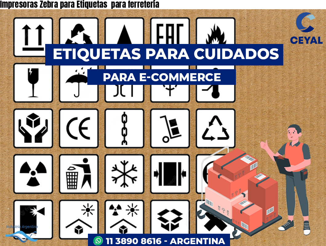 Impresoras Zebra para Etiquetas  para ferretería