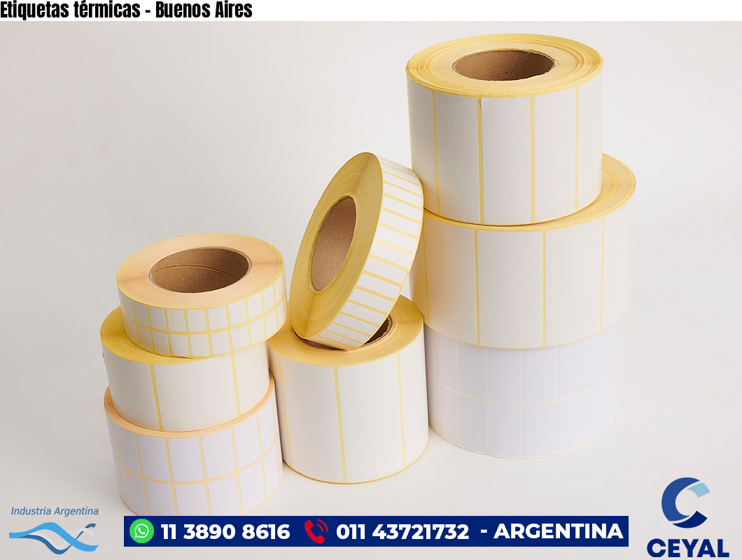 Etiquetas térmicas - Buenos Aires