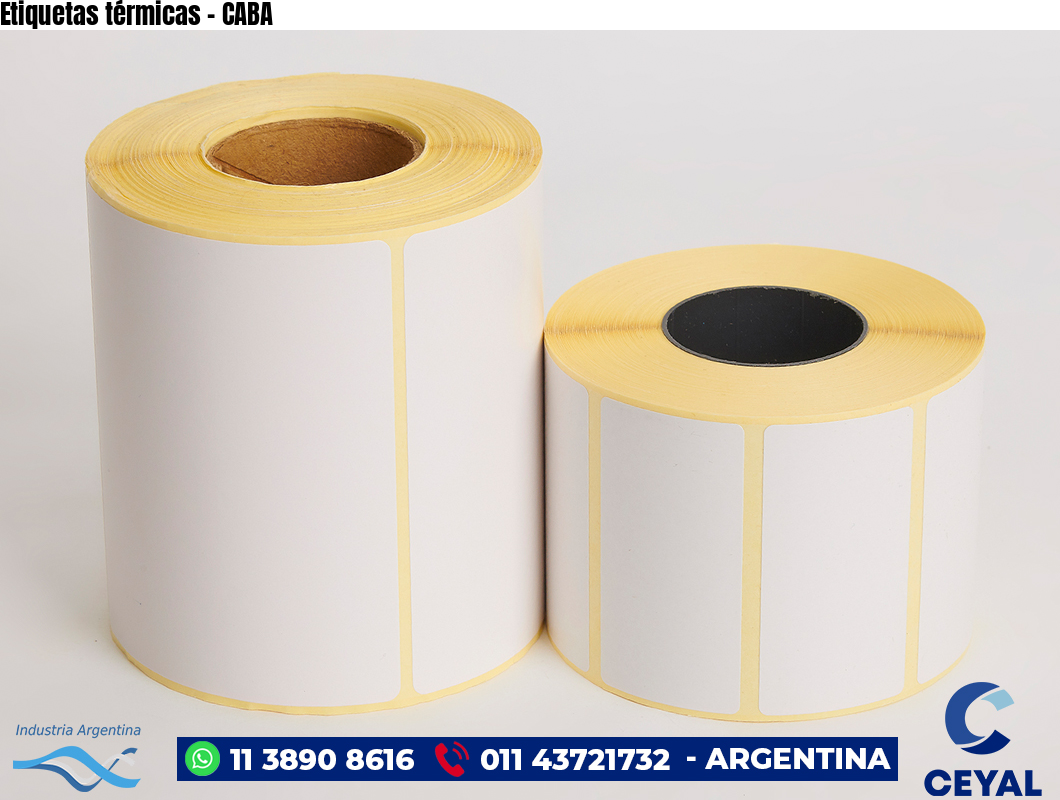 Etiquetas térmicas - CABA