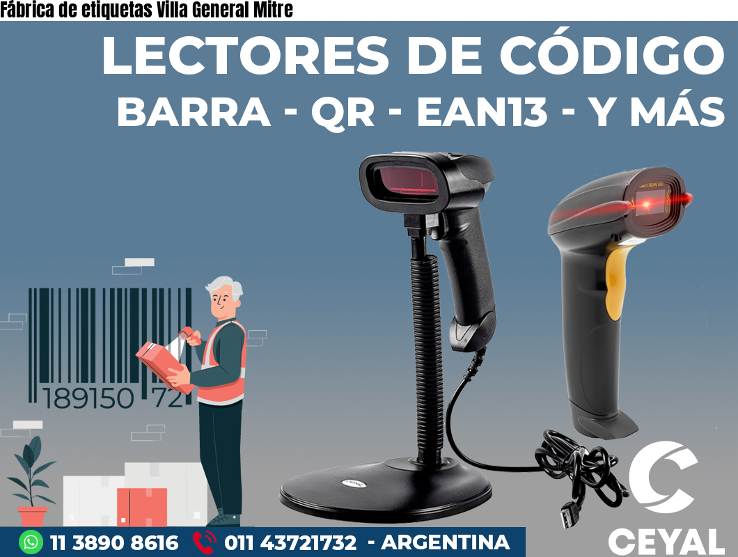 Fábrica de etiquetas Villa General Mitre