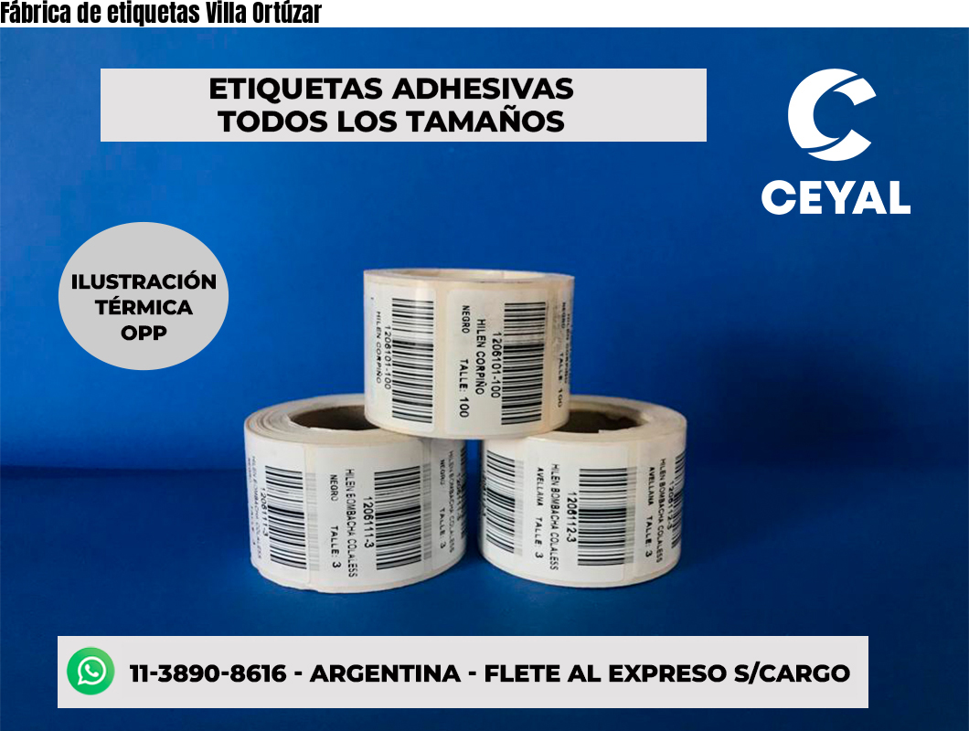Fábrica de etiquetas Villa Ortúzar