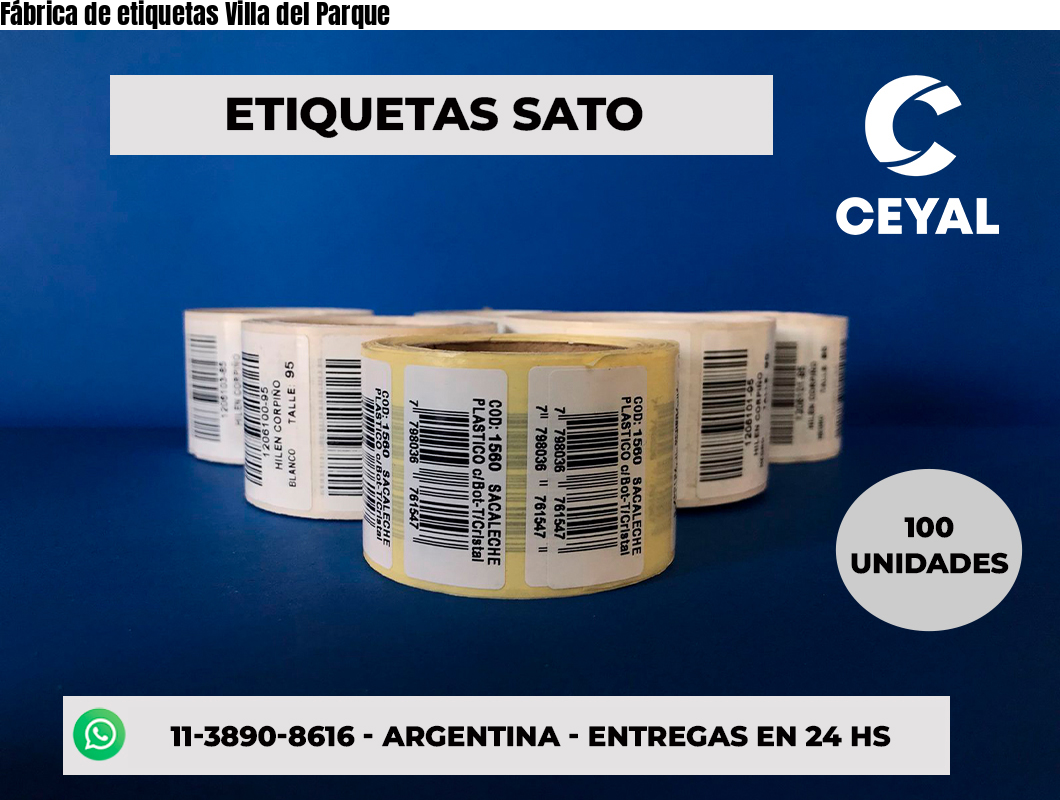 Fábrica de etiquetas Villa del Parque
