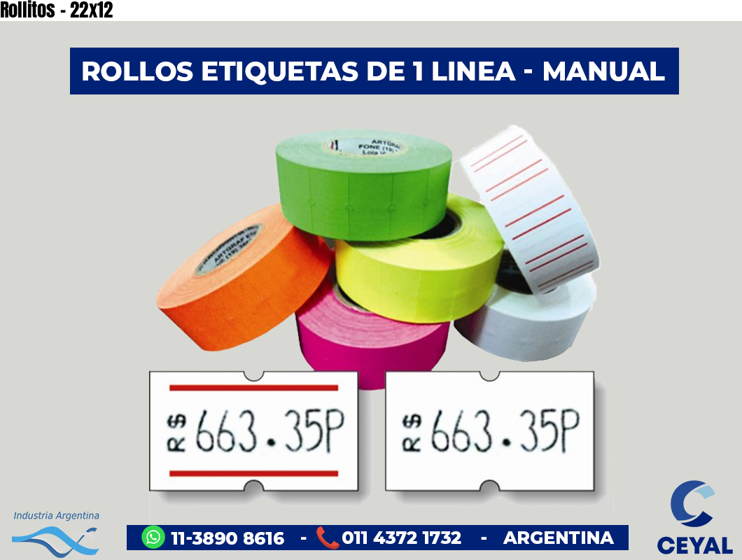 Rollitos - 22x12