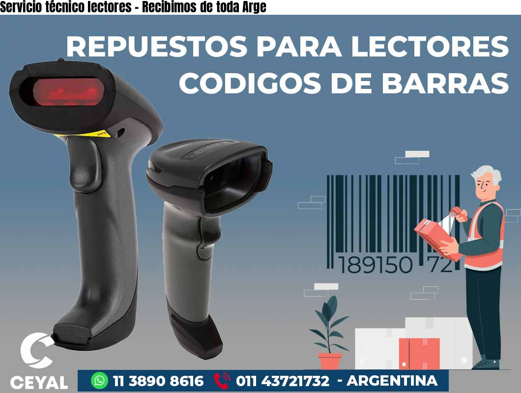 Servicio técnico lectores – Recibimos de toda Arge