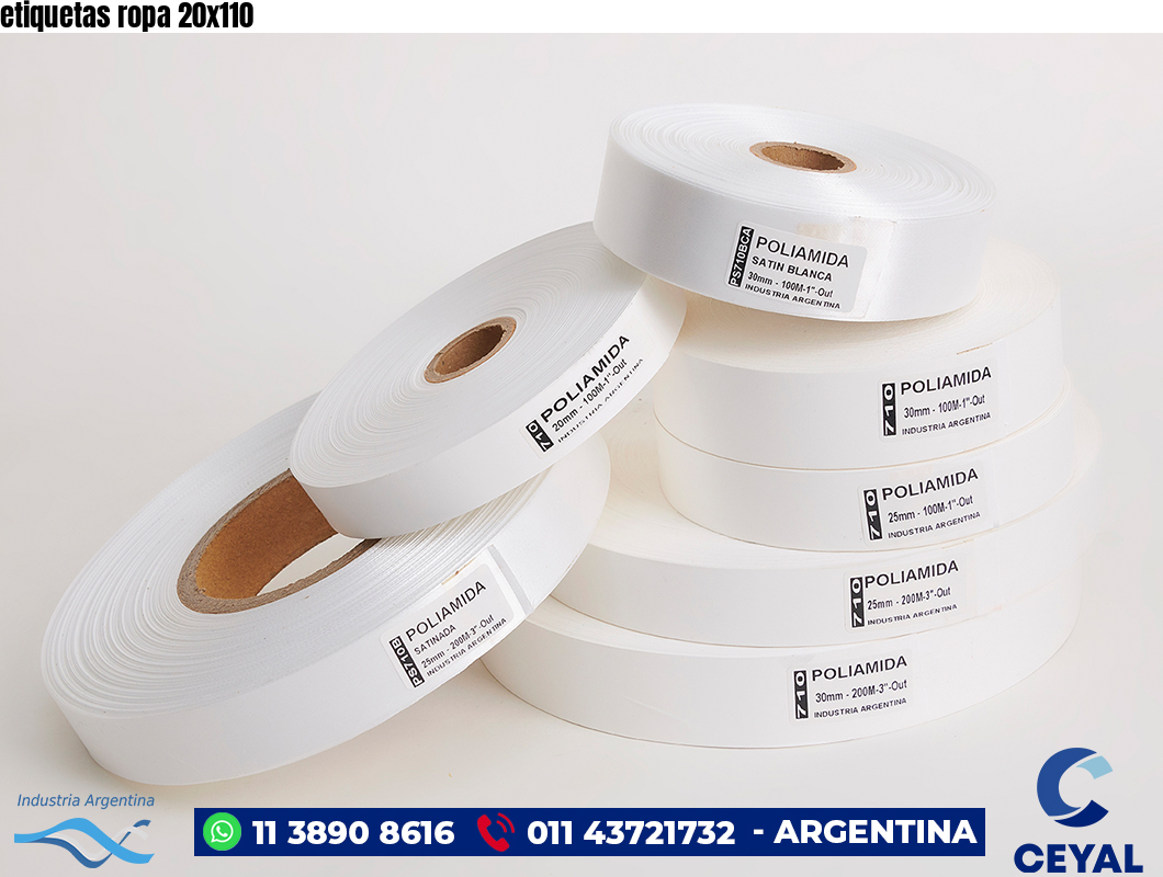 etiquetas ropa 20×110
