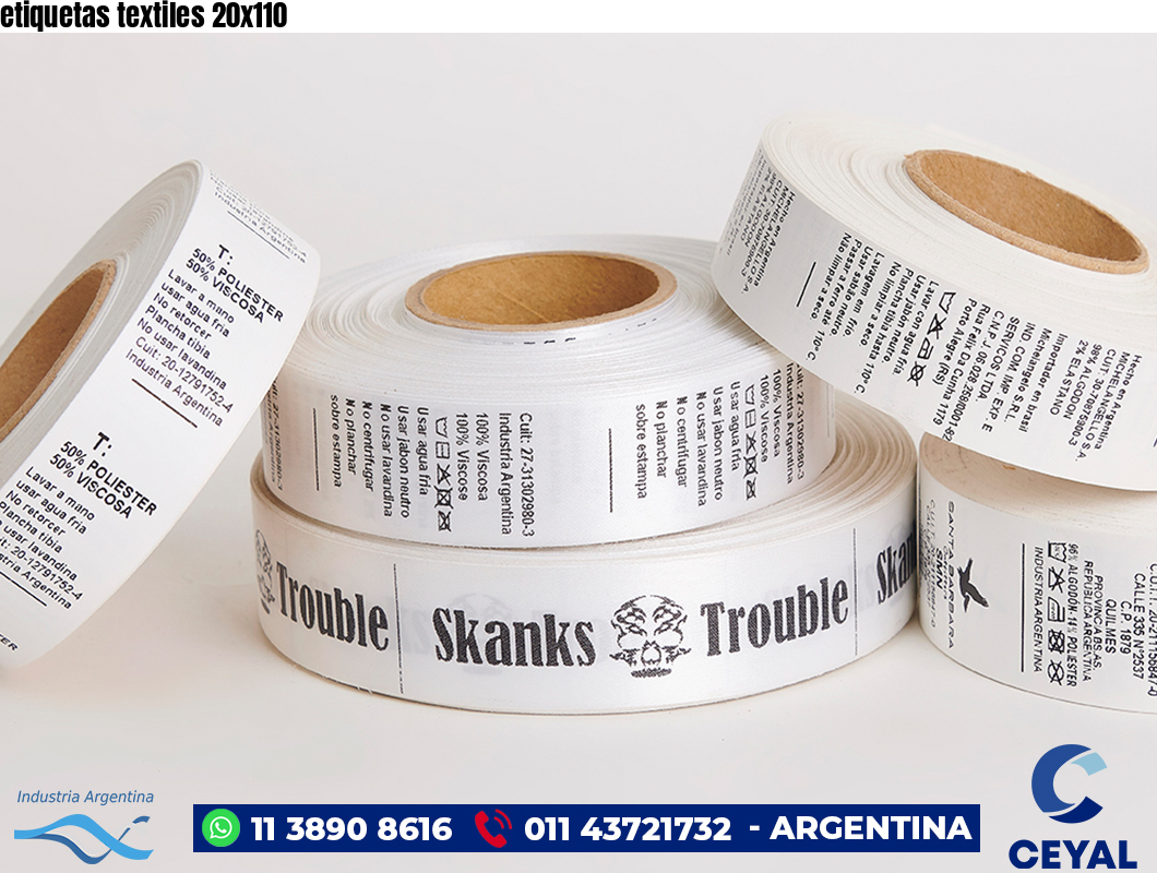 etiquetas textiles 20×110