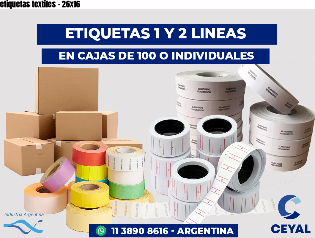 etiquetas textiles - 26x16