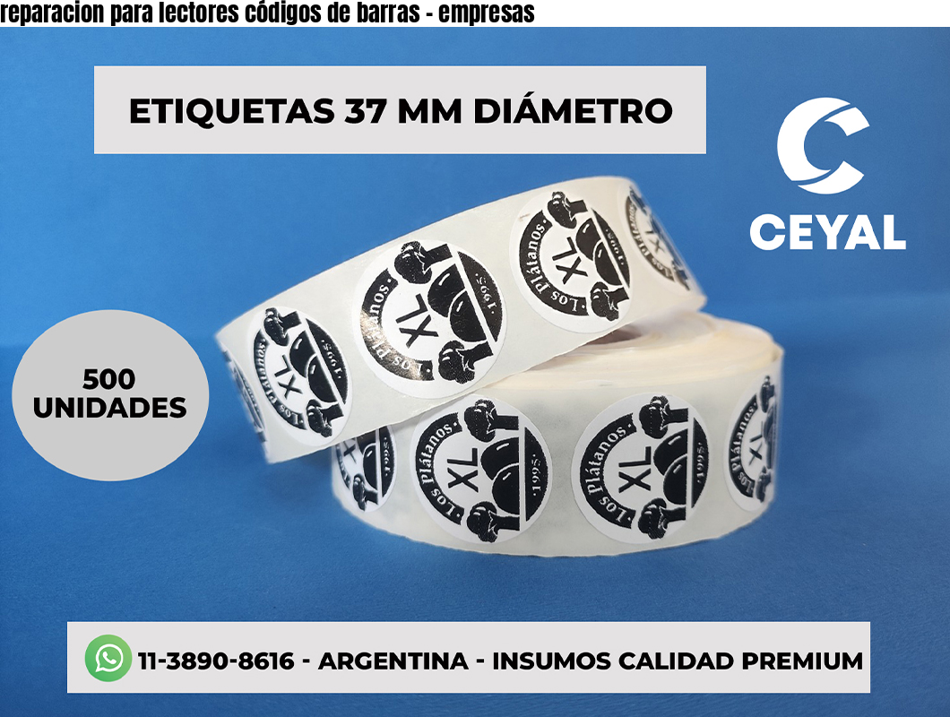 reparacion para lectores códigos de barras - empresas