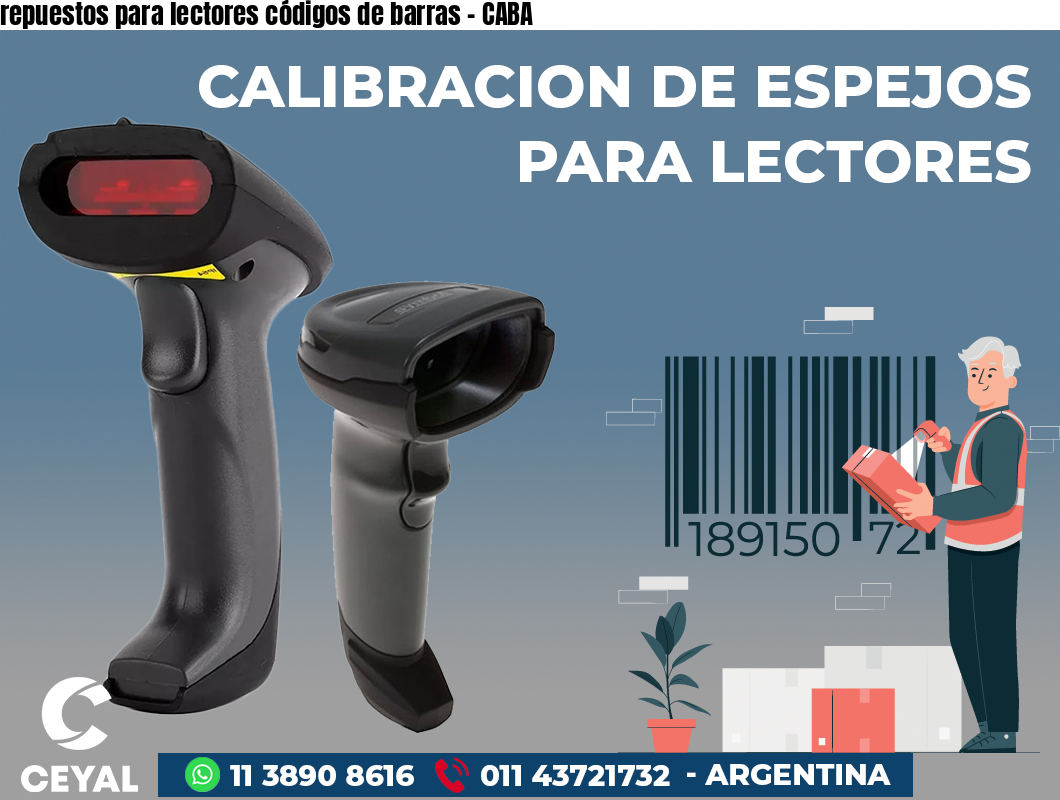 repuestos para lectores códigos de barras – CABA