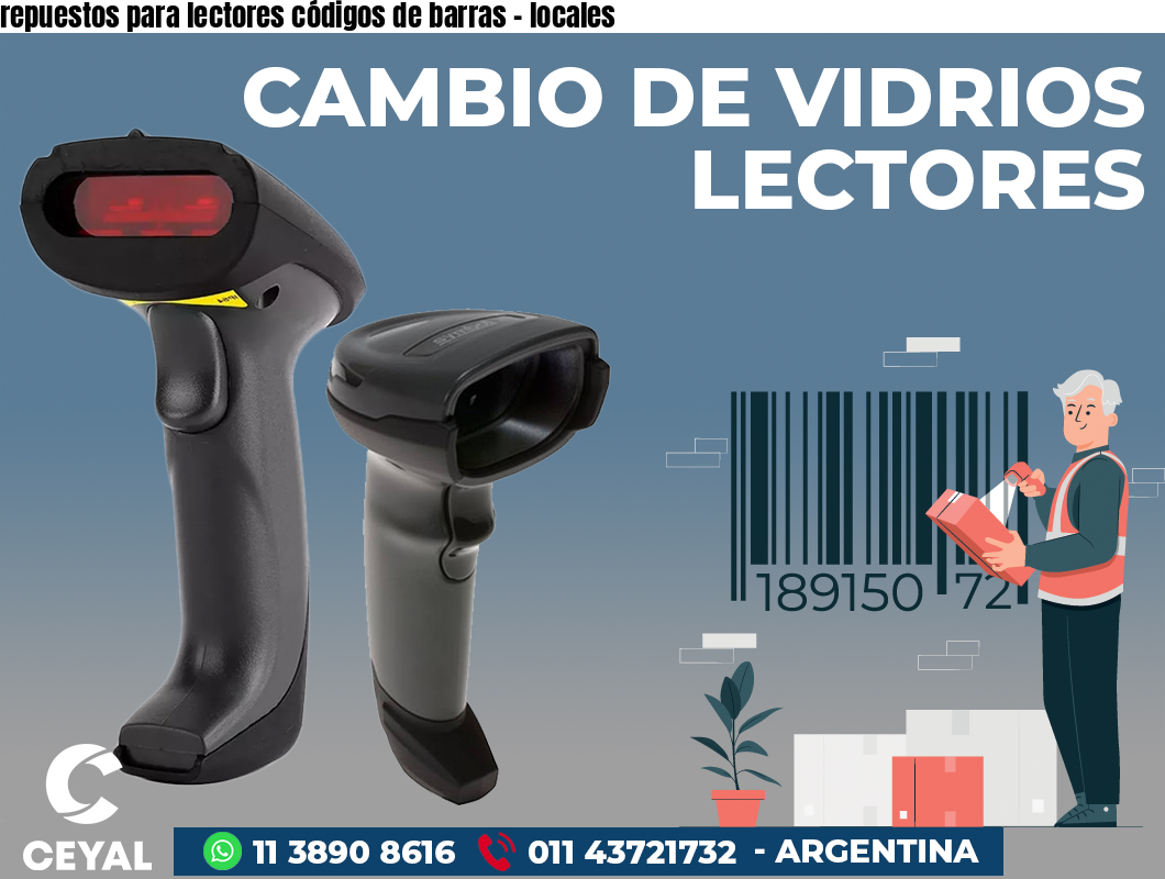 repuestos para lectores códigos de barras – locales