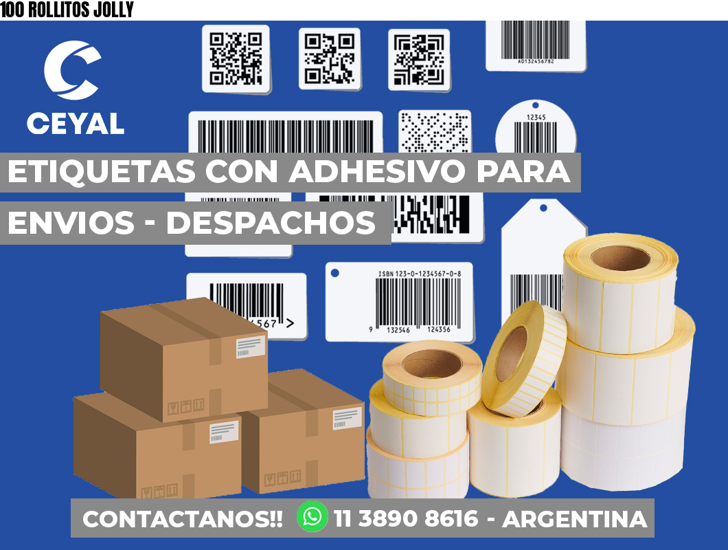 100 ROLLITOS JOLLY