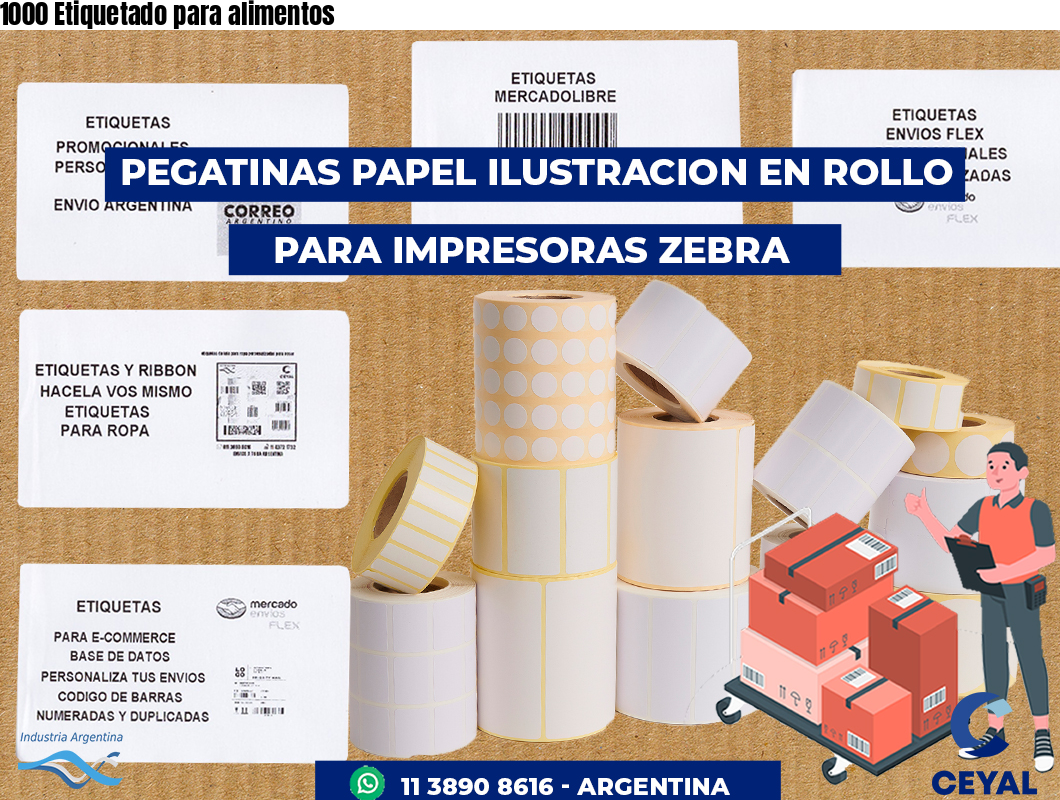 1000 Etiquetado para alimentos