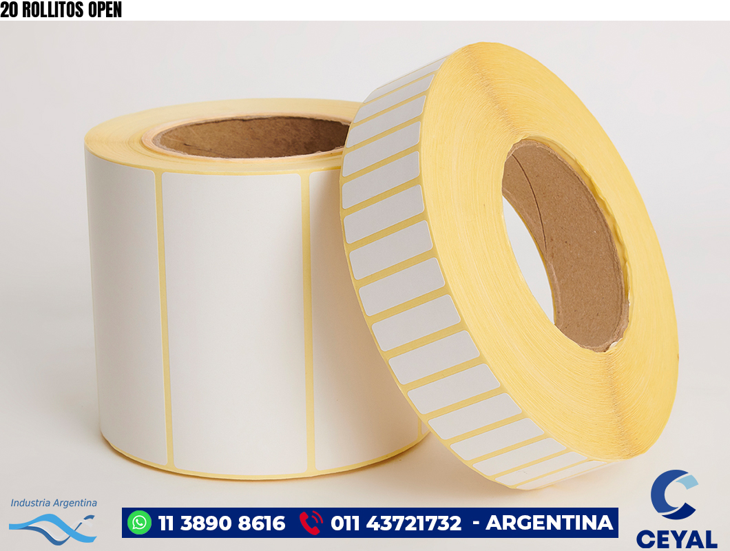 20 ROLLITOS OPEN