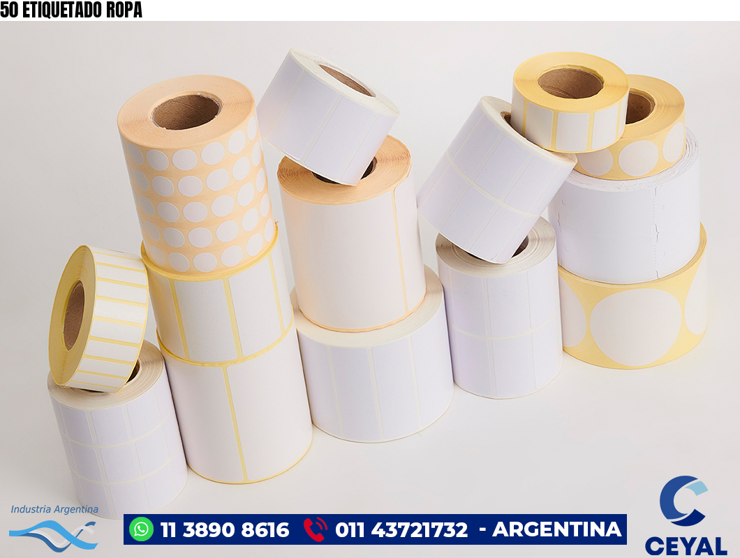 50 ETIQUETADO ROPA