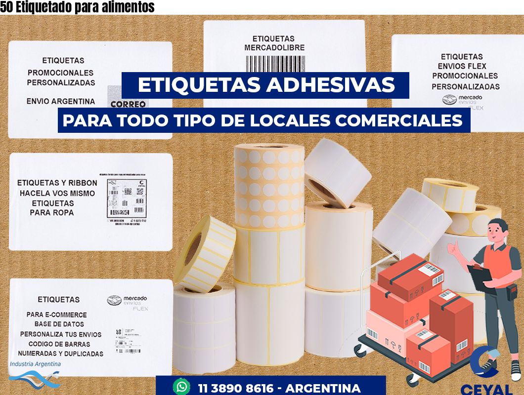 50 Etiquetado para alimentos