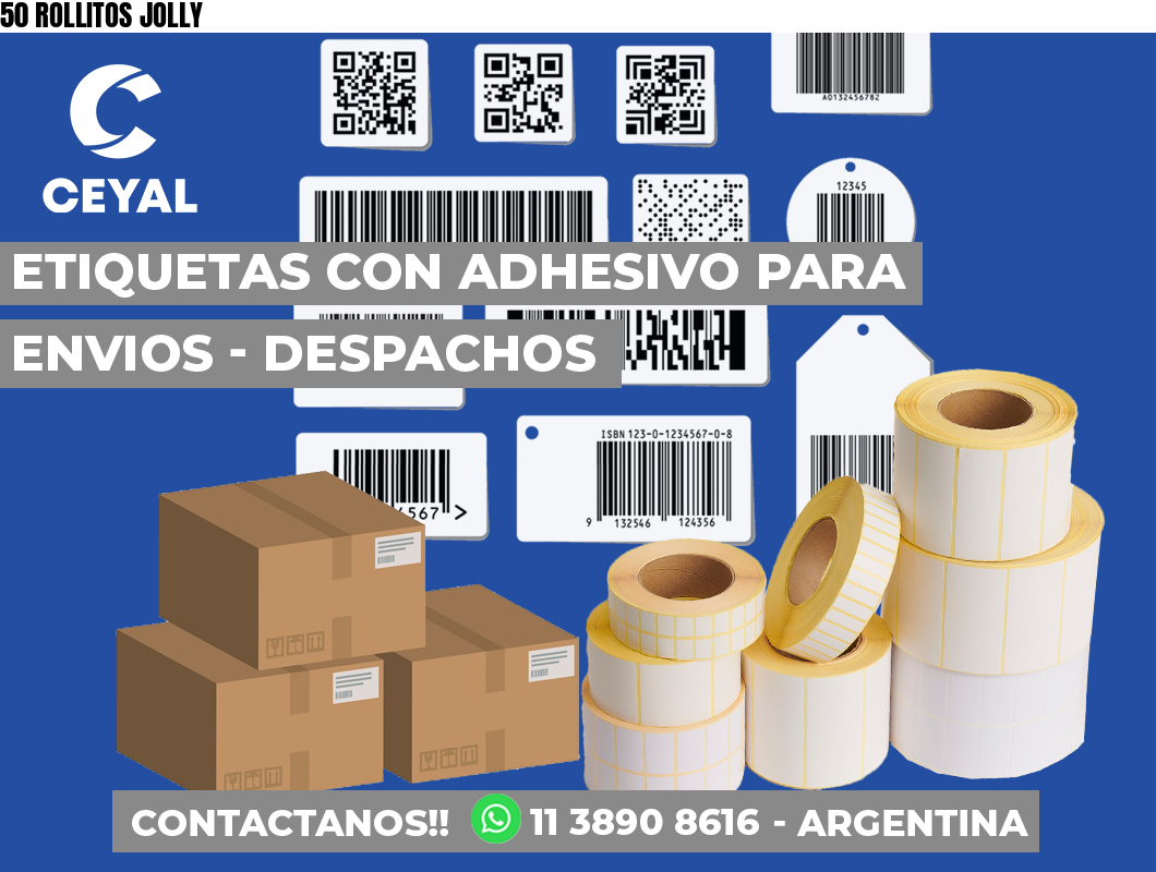 50 ROLLITOS JOLLY