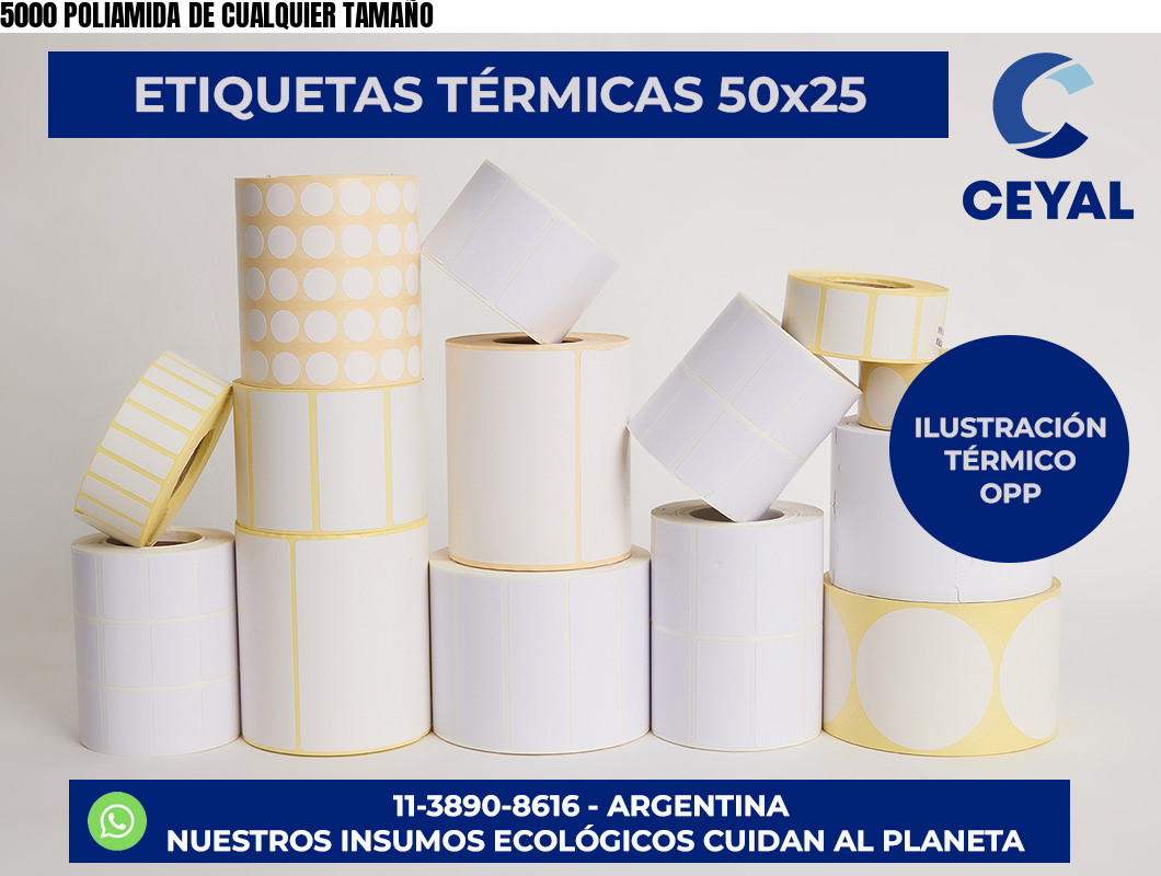5000 POLIAMIDA DE CUALQUIER TAMAÑO