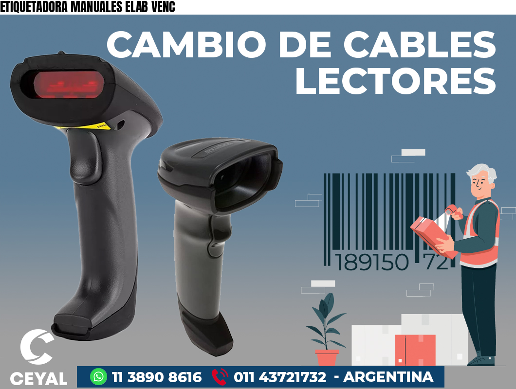ETIQUETADORA MANUALES ELAB VENC