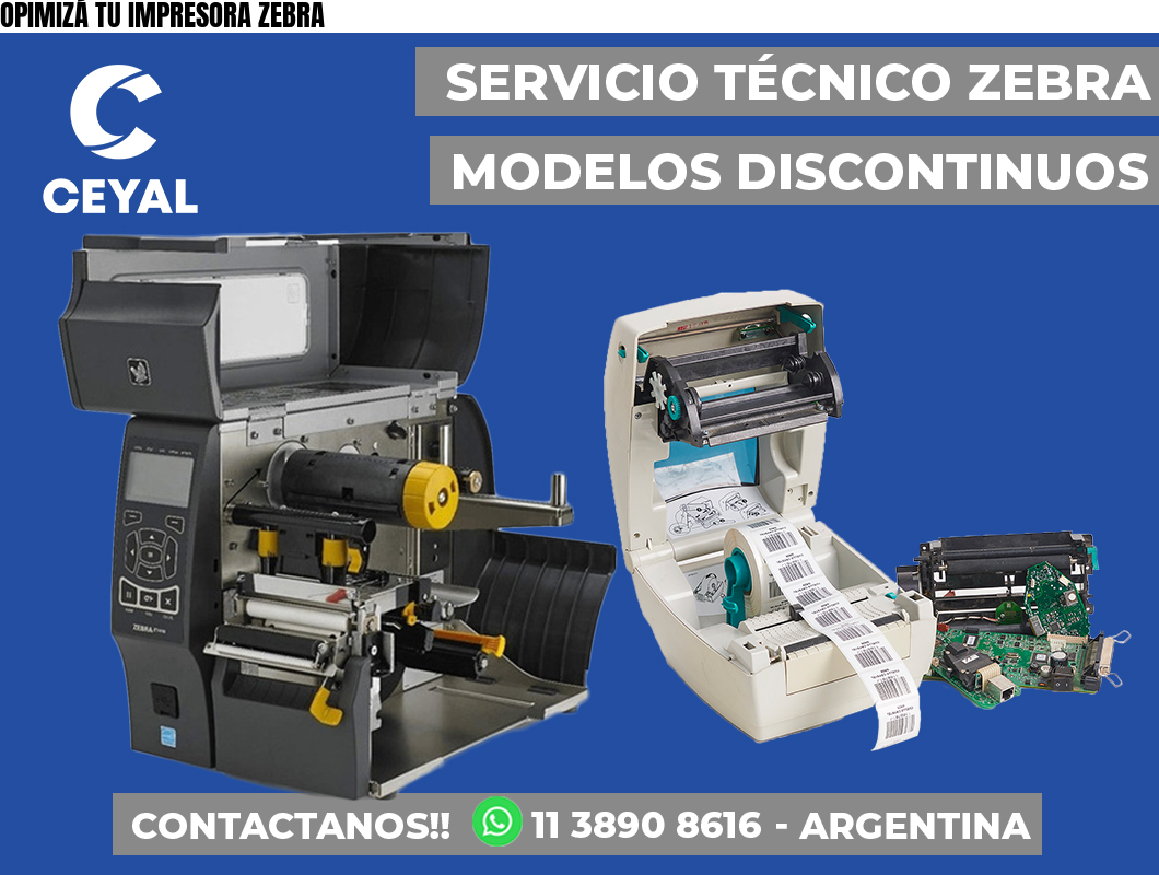 OPIMIZÁ TU IMPRESORA ZEBRA