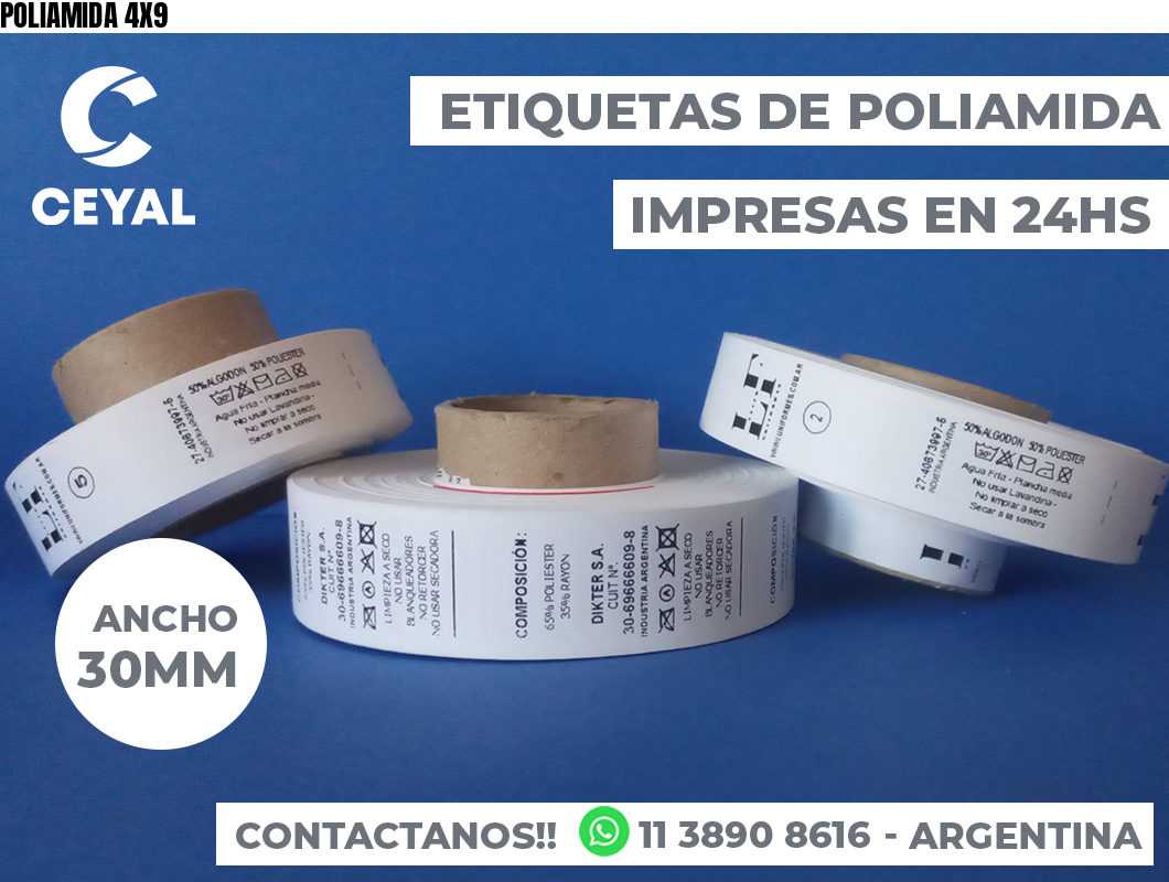 POLIAMIDA 4X9