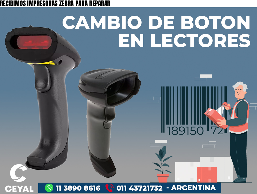 RECIBIMOS IMPRESORAS ZEBRA PARA REPARAR