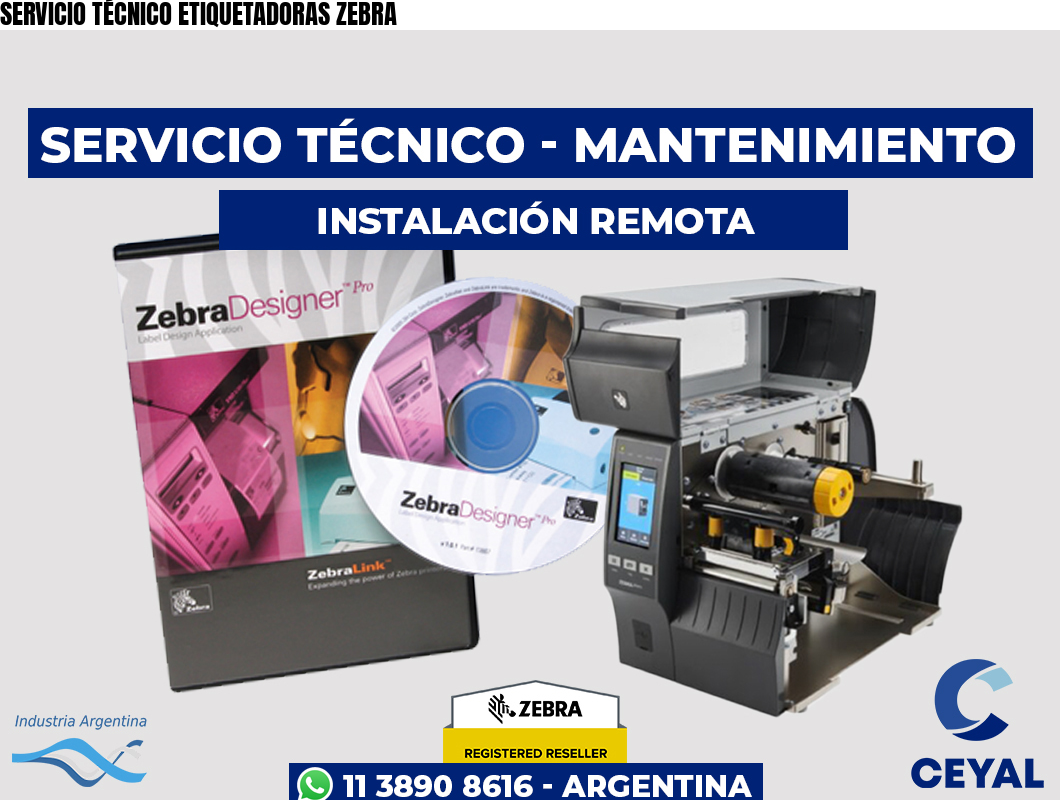 SERVICIO TÉCNICO ETIQUETADORAS ZEBRA
